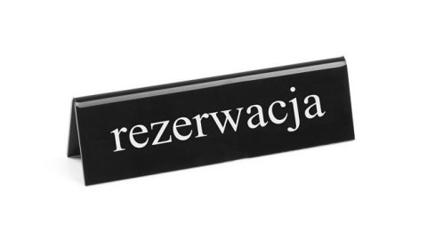 Tabliczka informacyjna "Rezerwacja" EN Tabliczka informacyjna "Rezerwacja" EN