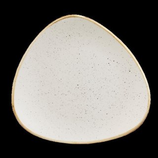 Talerz trójkątny Stonecast Barley White 265