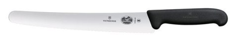 Victorinox Fibrox Nóż cukierniczy, ząbkowany, 26 cm, czarny Victorinox Fibrox Nóż cukierniczy, ząbkowany, 26 cm, czarny
