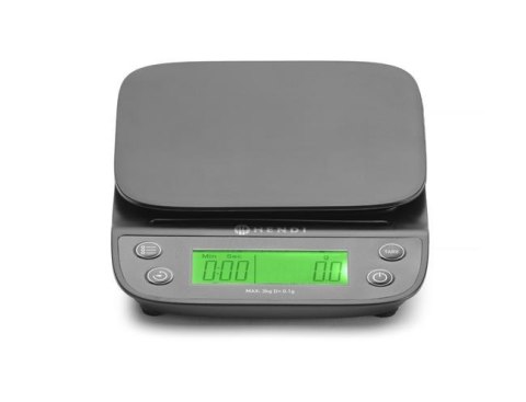Waga o dużej dokładności do 3 kg, z timerem Waga o dużej dokładności do 3 kg, z timerem
