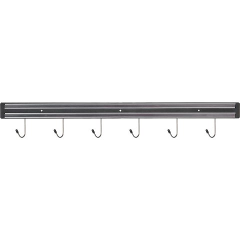 Listwa magnetyczna z haczykami, L 625 mm Listwa magnetyczna z haczykami, L 625 mm